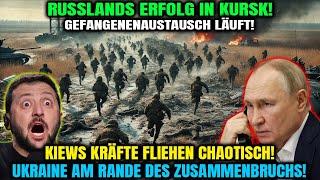 UKRAINE-KRIEG: Russlands Erfolg in Kursk! Kiews Truppen fliehen – Gefangenenaustausch läuft!