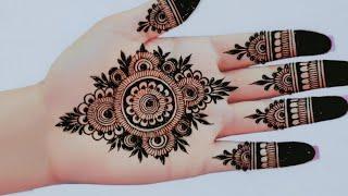 New easy stylish arabic mehndi design | Fronthand mehndi design| simple mehndi design |mehndi.