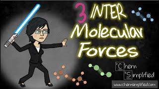 Intermolecular Forces Examples - Hydrogen bonding, Dipole-dipole, London dispersion - Dr K