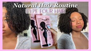 my natural hair care  routine for type 4 hair | most of miree 🪞