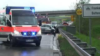 Frankenberg: Drei Tote bei schwerem Verkehrsunfall.mpg