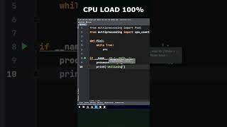 100% CPU Load with Python