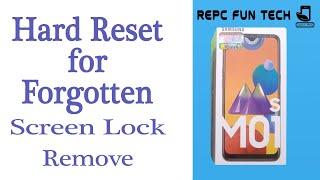 samsung m01s hard reset | samsung m01s pattern unlock