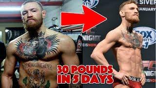 How MMA Fighters Lose 30 Pounds in 5 Days - How to Cut Weight FAST