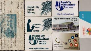 112 Years of Rapid City Public Library Cards