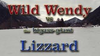 WILD WENDY vs the BIGASS-GIANT LIZZARD