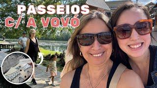 COMPRAS NA OUTLET E PARQUE E LAGO COM A VOVO!