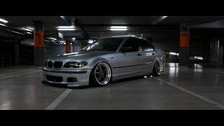 BMW E46 on Bags [BMW E46 Stanced Grey by. KOŁCZ x Blazed VISION]