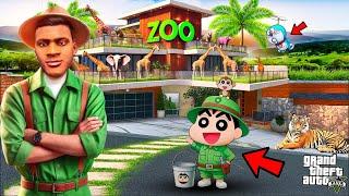 Shinchan Turns Zoo Keeper in GTA 5! Franklin’s Hilarious Reaction!