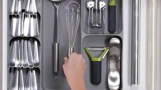 Multi Compact Cutlery Kitchen Drawer Organizer Storage Box | Space Saving | Modern Kitchen Ideas