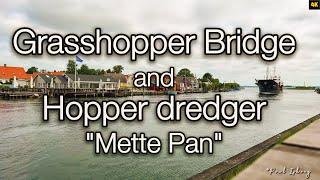 Grasshopper Bridge and "Mette Pan". Denmark.