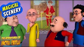 Motu Patlu in English | Kids Animation | Cartoon for Kids | Magical Scenery