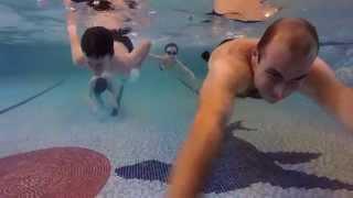 Family Swimming - Underwater with Gopro