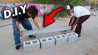 A NEW D.I.Y SKATE SPOT?!?