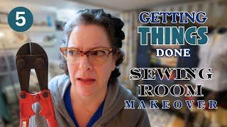 Getting Things Done || Sewing Room Makeover || Final Episode