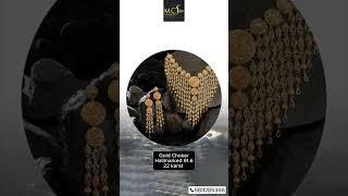 Timeless Elegance: 22K Hallmarked Gold Bangles & Choker | Mahesh Chand & Sons