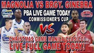 BRGY. GINEBRA vs MAGNOLIA - PBA Live Full Game Today - December 25, 2024 - 2K24