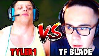 Tyler1 Faces TF Blade and gets Tilted and rages