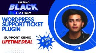 Support AppSumo Genix Black Friday Deal 2024 I Customer Support Ticket plugin for WordPress