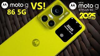 Motorola Moto G Stylus 5G 2025 VS Moto G86 - The BIGGEST Upgrade