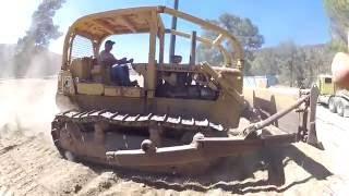 OPERATING OLD CATERPILLAR  D-6 TAKING DOZERS TO A NEW HOME