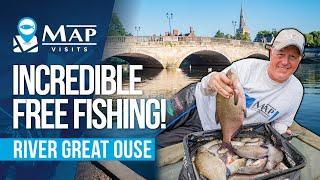 River Feeder Fishing | Bream Fishing | MAP Visits: River Great Ouse