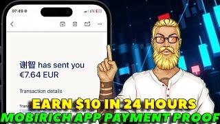 MobiRich App: Earn £10 In 24 Hours (Free PayPal Money Earning Apps)