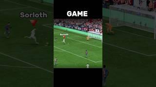 Sorloth Goal vs Barcelona Recreated in EAFC 25 #eafc #fifa #barcelona #football #fc25 #shorts