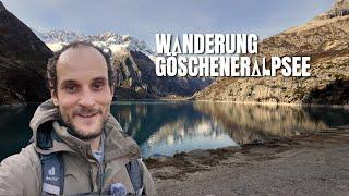 Fall hike to Lake Göscheneralp