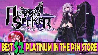 Best $2 Platinum Game in the PSN Store - Abyss Seeker Quick Trophy Guide