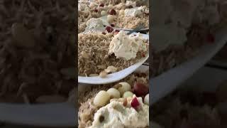 Pakistan's Luxurious Day Wedding Russians Salad Preparation | Mouthwatering Gur Walay Chawal