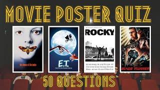 Guess the Movie From the Poster (Hard) - Test Your Film Knowledge (50 Questions)