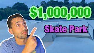 THIS SKATE PARK COST $1,000,000!! | Lexington Skate Park | North Carolina