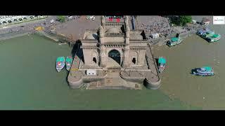 Gateway of India Mumbai - Drone View in 4K