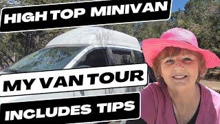 Full Travel Grandma Van Tour. Includes lots of useful tips for VanLife.