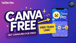 Canva Pro Free Team Link