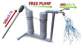 I Make a Homemade Water Pump No Electric Power