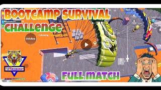 Bootcamp Survival Challenge Pubg Mobile | AWM TIGER YT