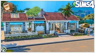 Sequoia Bistro Cafe  #LOSCoffeeShop | The Sims 4 Speed Build No CC