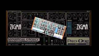 Zigma "highpass and bandpass filters sound demo"