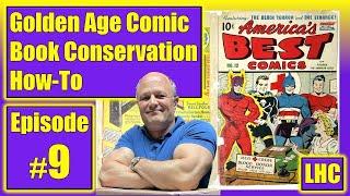 Comic Book Conservation Results Revealed!