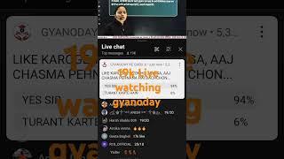 19k live watching gyanoday ke guru ji