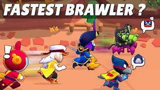 BRAWL STARS ALL TRIOS FASTEST BRAWLER