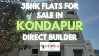 3 BHK FLATS FOR SALE IN KONDAPUR | MY HOME MANGALA #kondapurflatsforsale