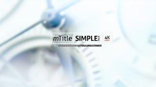 mTitle Simple Pack - Final Cut Pro X Plugin