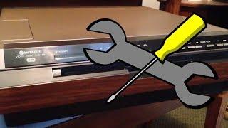 How to fix a Hitachi CED Videodisc Player from 1980s