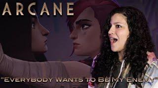 *• LESBIAN REACTS – ARCANE – 1x05 “EVERYBODY WANTS TO BE MY ENEMY” •* **CUPCAKE**