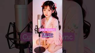 AI Yui Lip Syncs ‘Sorry for Being Cute’  Too Kawaii to Handle! #ChuPose #AIVirtualIdol