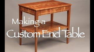 End Table Building Process Doucette and Wolfe Furniture Maker