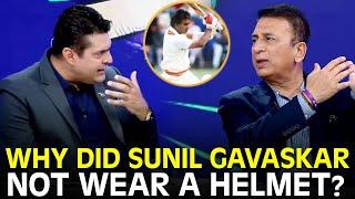 Why Did Sunil Gavaskar Not Wear a Helmet? | #AFGvENG | #ChampionsTrophy | ZA1K